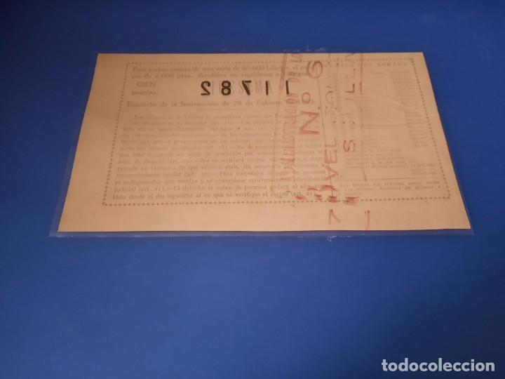 Cupones ONCE: Loteria 1940 sorteo 36 - Foto 5