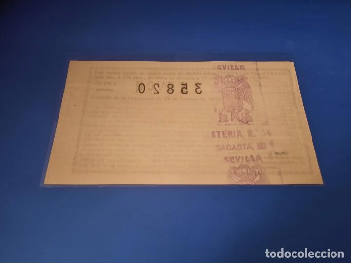 Cupones ONCE: Loteria 1941 sorteo 1 - Foto 2