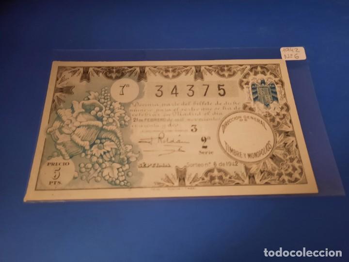 Loteria 1942 sorteo 6
