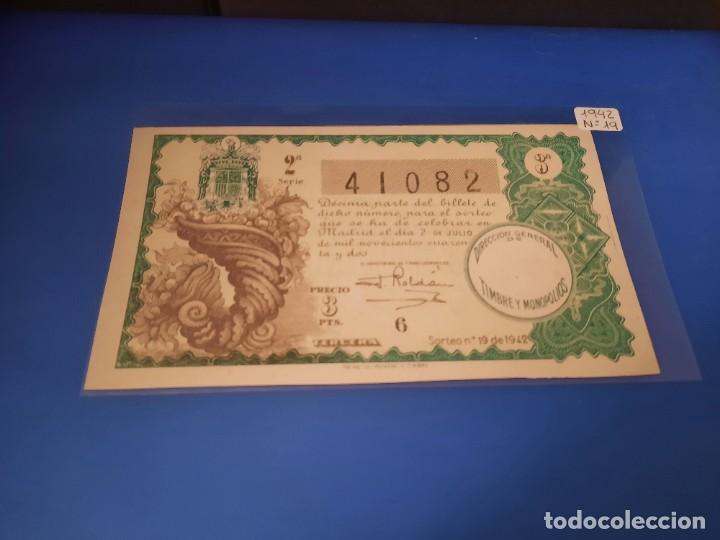 Loteria 1942 sorteo 19