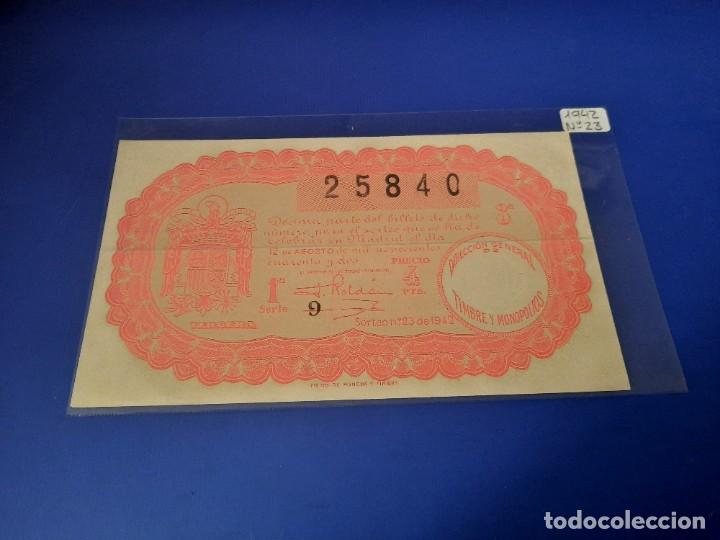Loteria 1942 sorteo 23