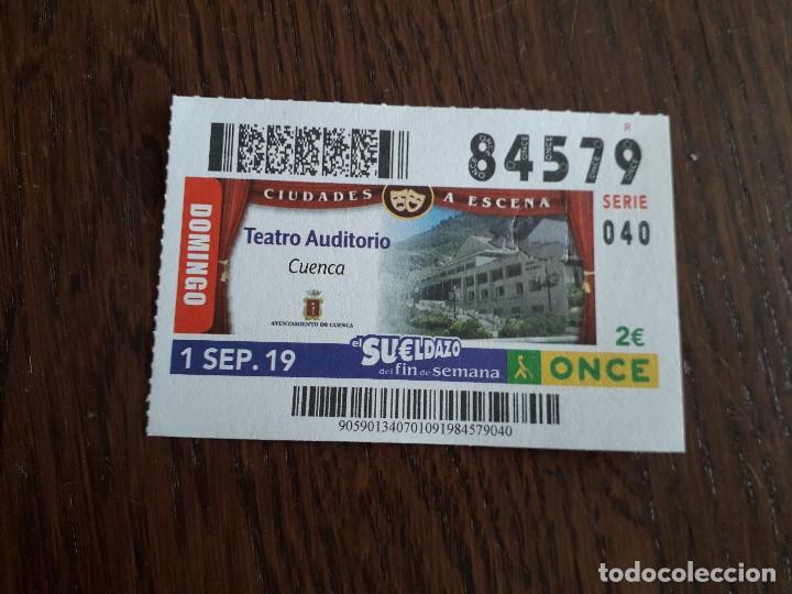 ONCE Coupons: cup&oacute;n once 01-09-19 ciudades a escena, teatro auditorio Cuenca.