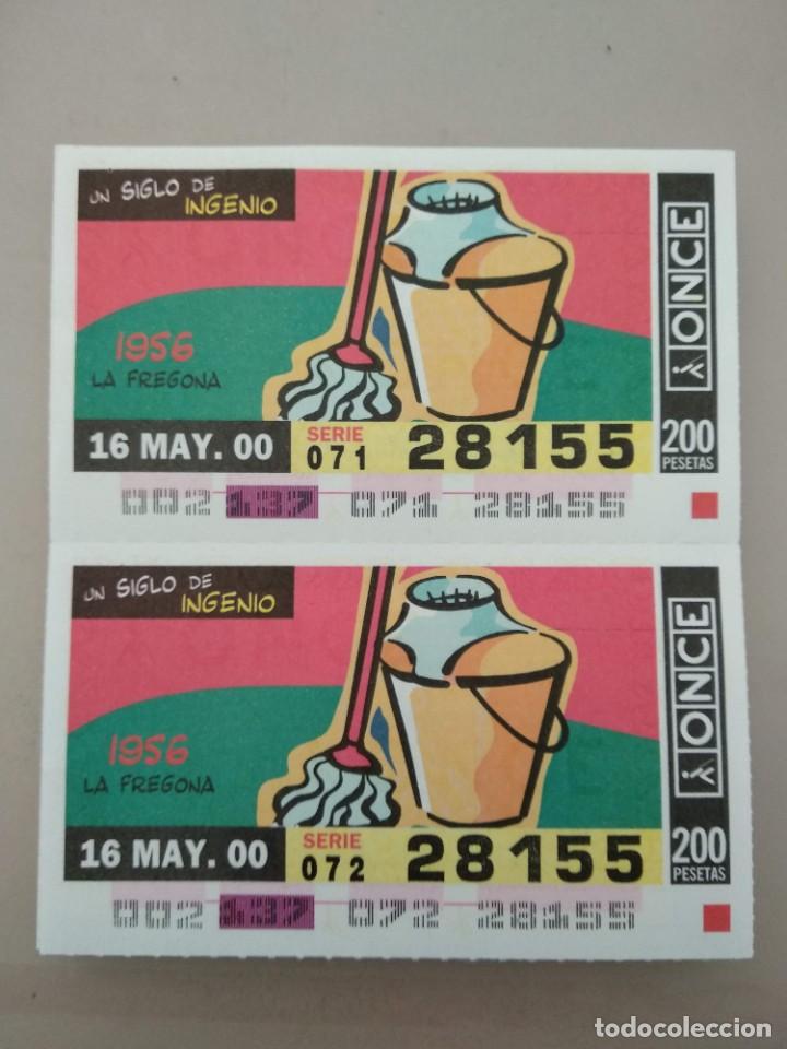 ONCE Coupons: CUPONES ONCE- UN SIGLO DE INGENIOS, 16/05/2000