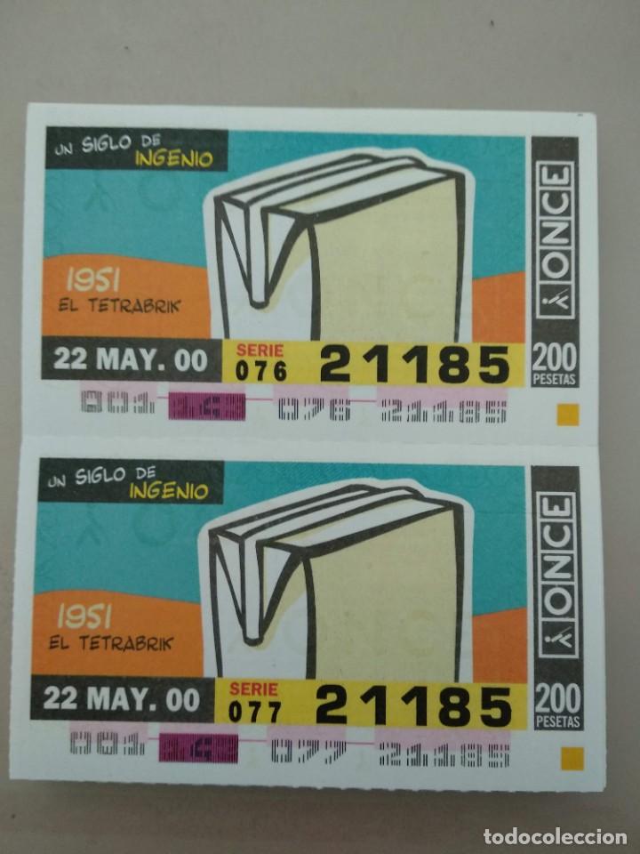 ONCE Coupons: CUPONES ONCE- UN SIGLO DE INGENIOS, 22/05/2000