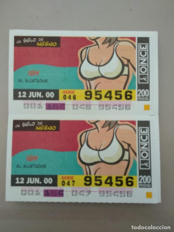 ONCE Coupons: CUPONES ONCE- UN SIGLO DE INGENIOS, 12/06/2000