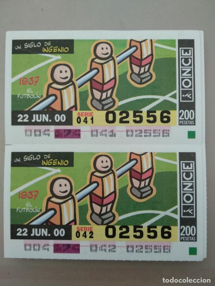 ONCE Coupons: CUPONES ONCE- UN SIGLO DE INGENIOS, 22/06/2000