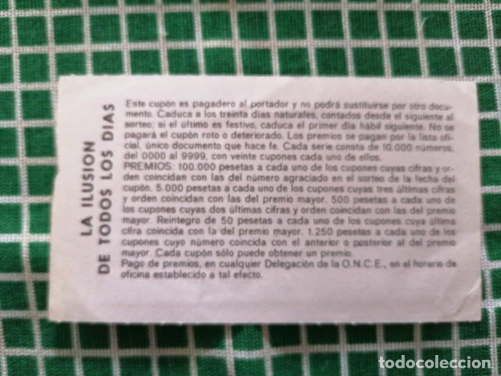 Cupones ONCE: CUP&Oacute;N O. N. C. E - Foto 2