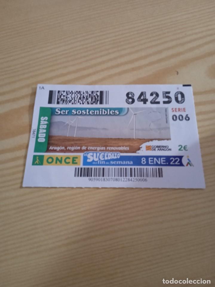Cupones ONCE: C-BLOCK DECIMO CUPON DE LA ONCE SER SOSTENIBLES ARAGON - Foto 1