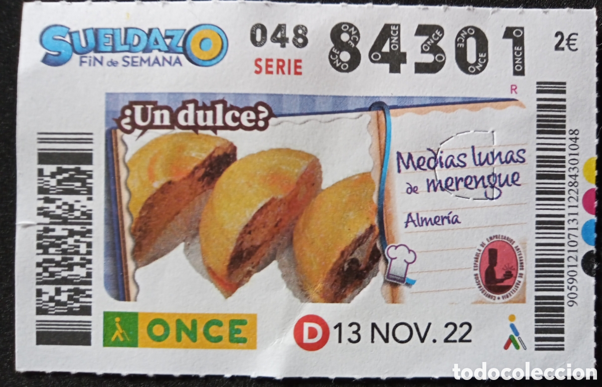 Cupones ONCE: CUP&Oacute;N DE LA ONCE. ALMER&Iacute;A - Foto 1
