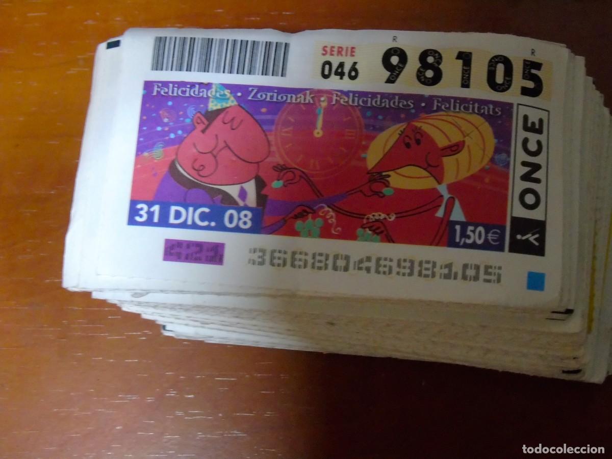 Cupones ONCE: TODOS LOS SORTEOS DE LA ONCE CELEBRADOS A&Ntilde;O 2008 - Foto 2