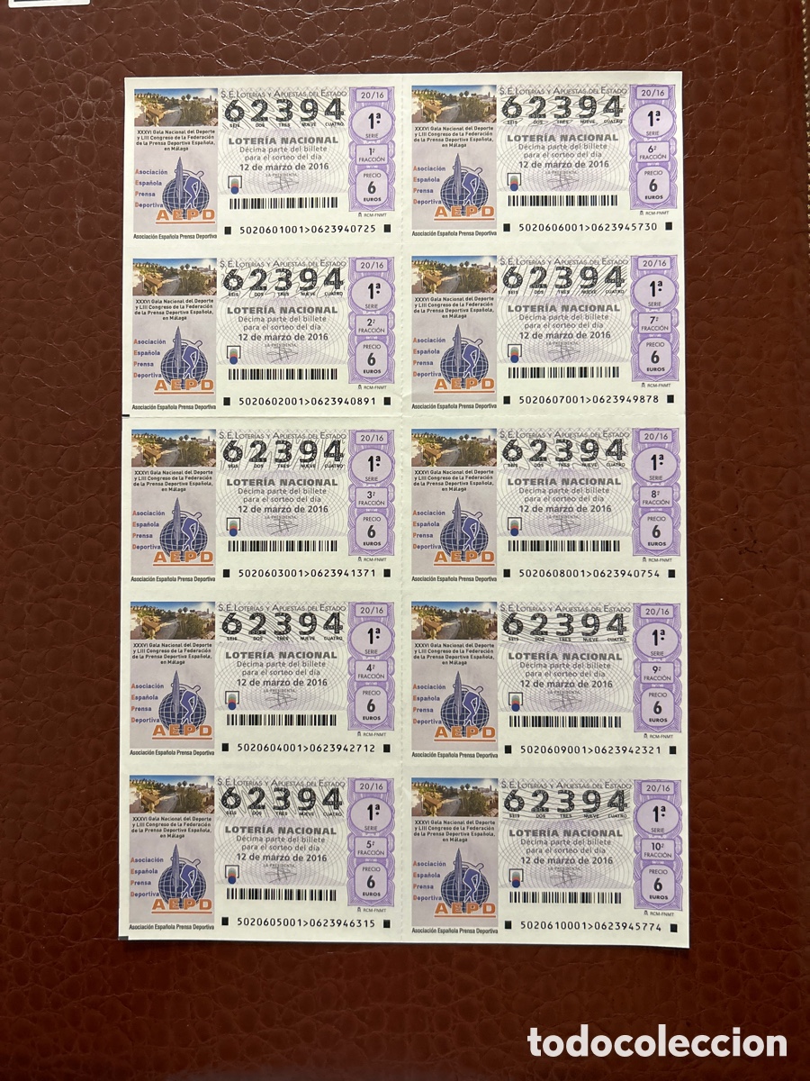 Cupones ONCE: Loteria A&ntilde;o 2016 Sorteo 20 - Foto 1