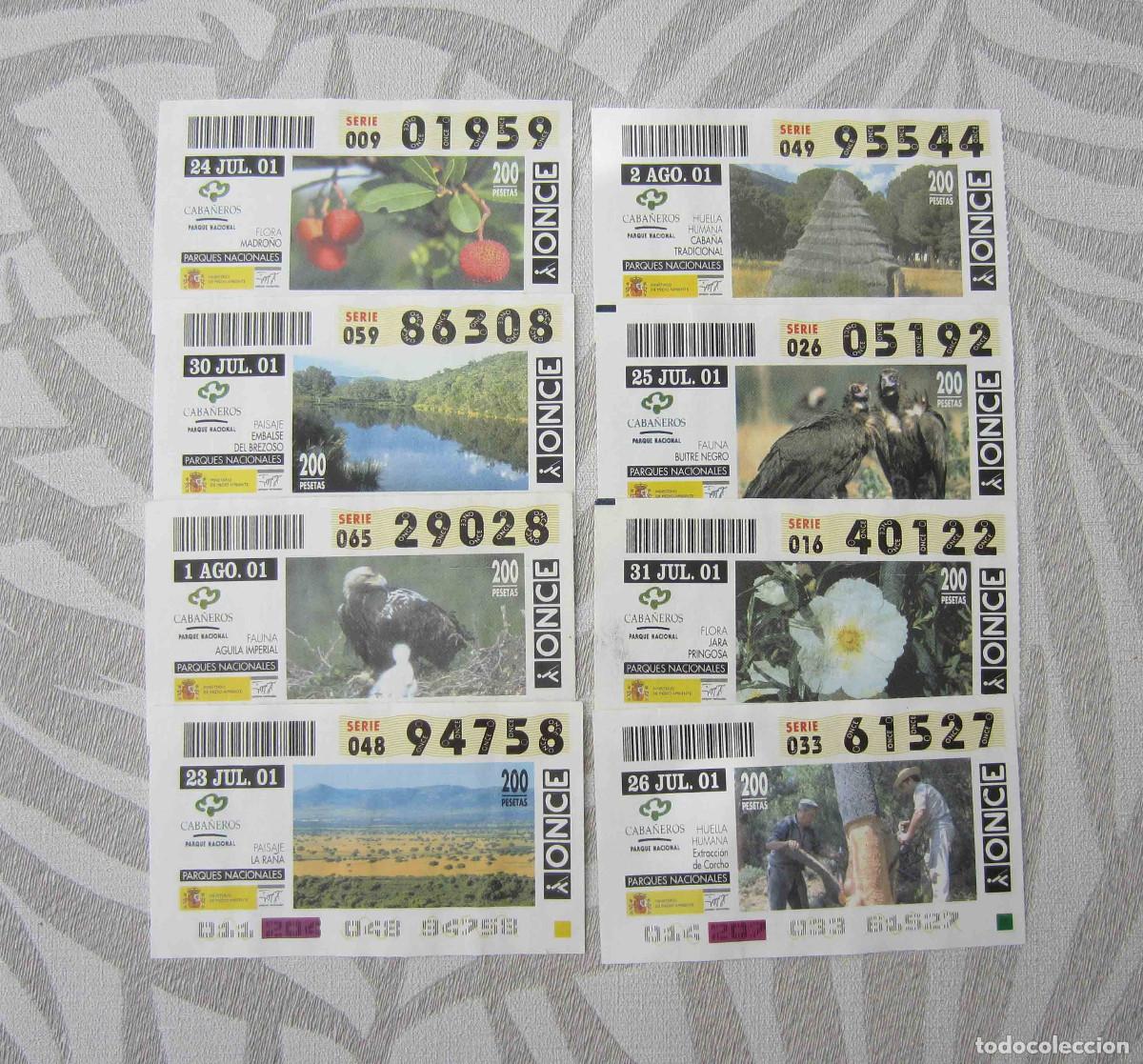 Cupones ONCE: CUPONES ONCE PARQUES NATURALES 2001 - Foto 4
