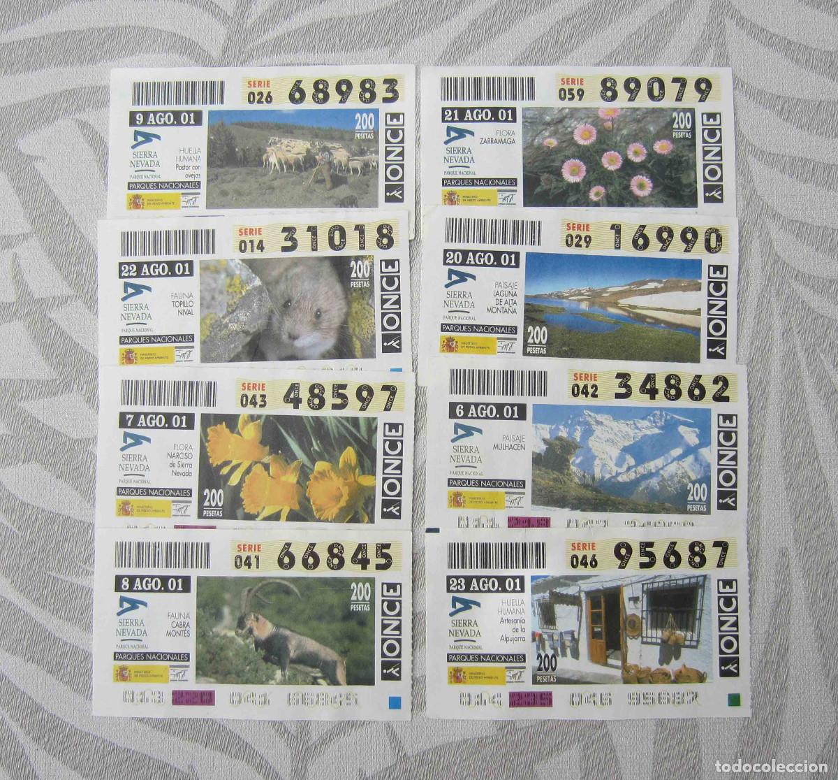 Cupones ONCE: CUPONES ONCE PARQUES NATURALES 2001 - Foto 5