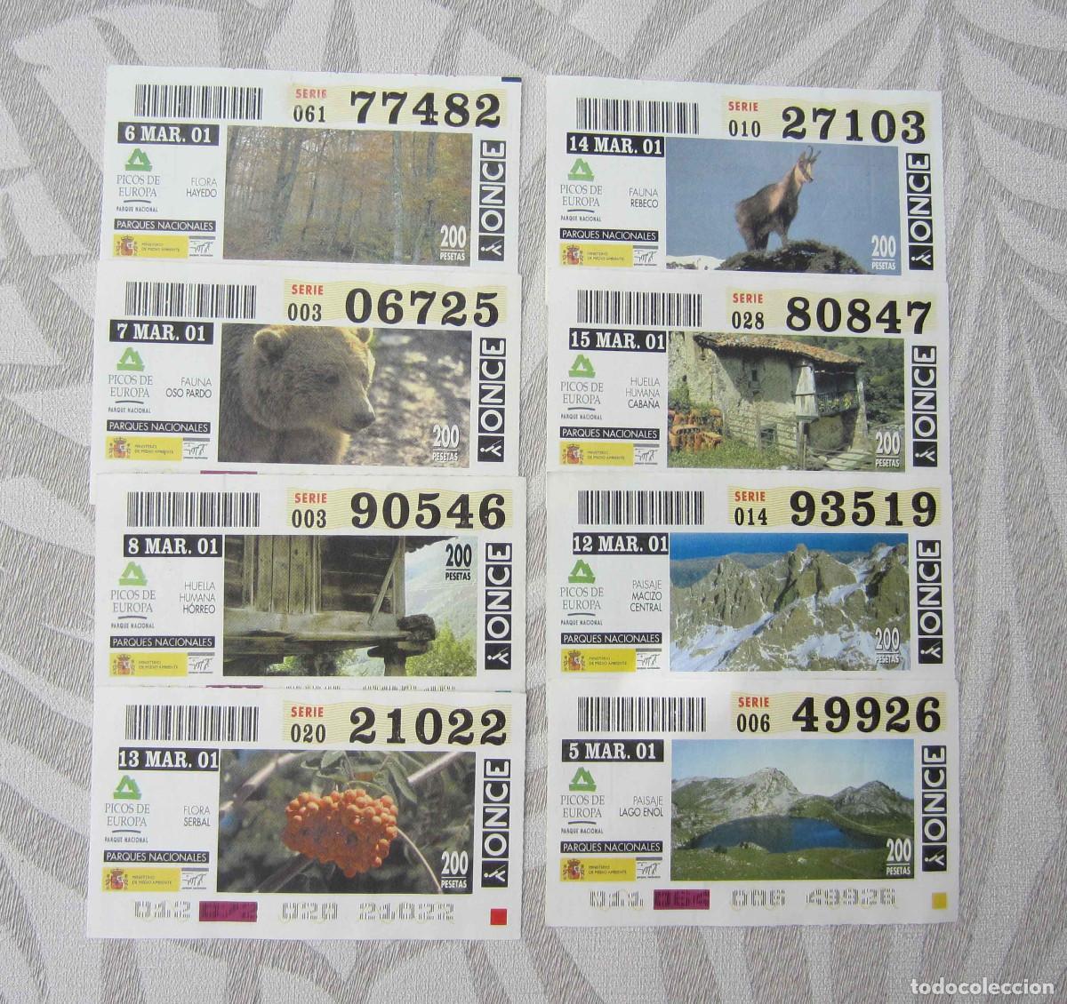 Cupones ONCE: CUPONES ONCE PARQUES NATURALES 2001 - Foto 6