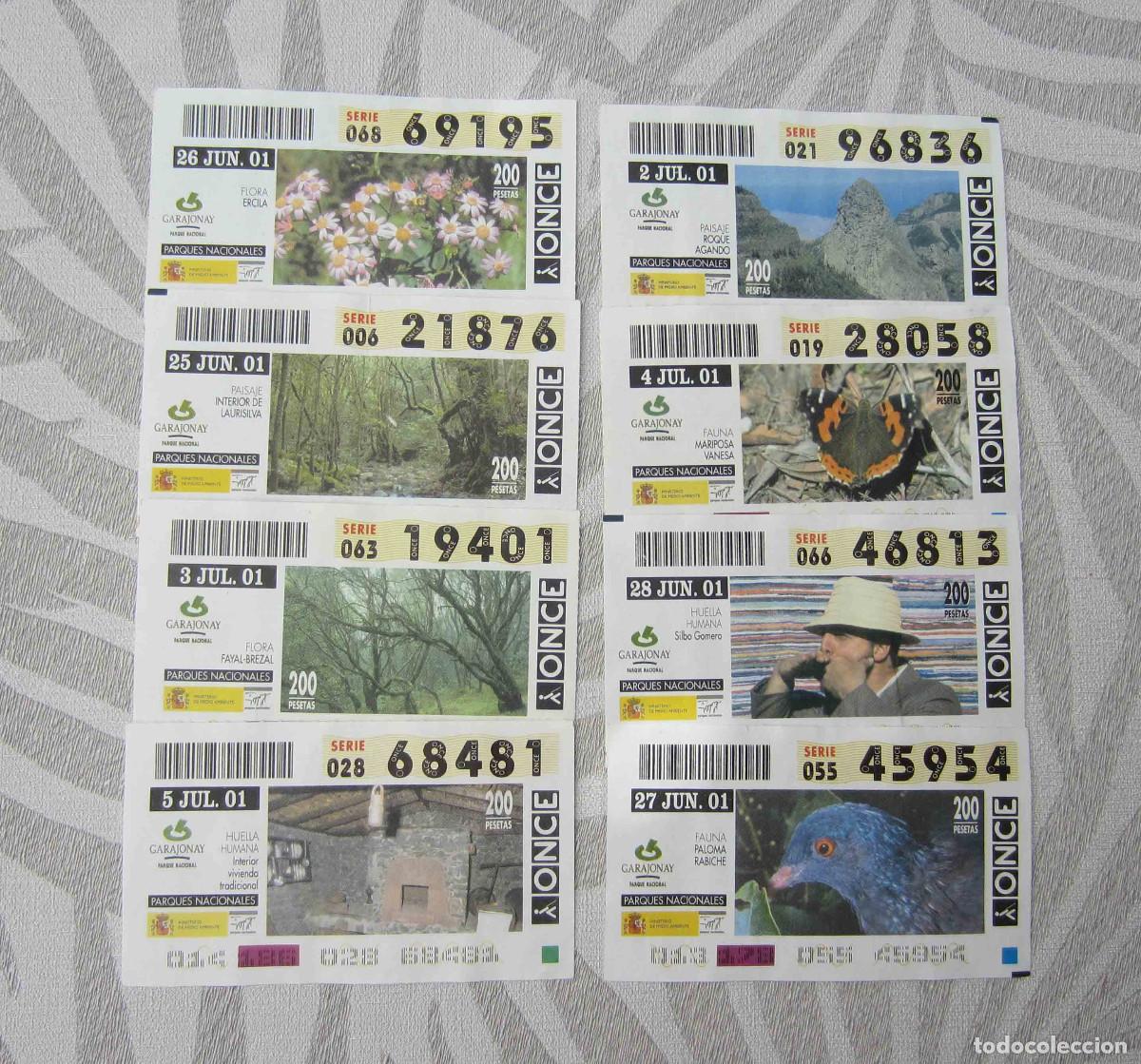 Cupones ONCE: CUPONES ONCE PARQUES NATURALES 2001 - Foto 7