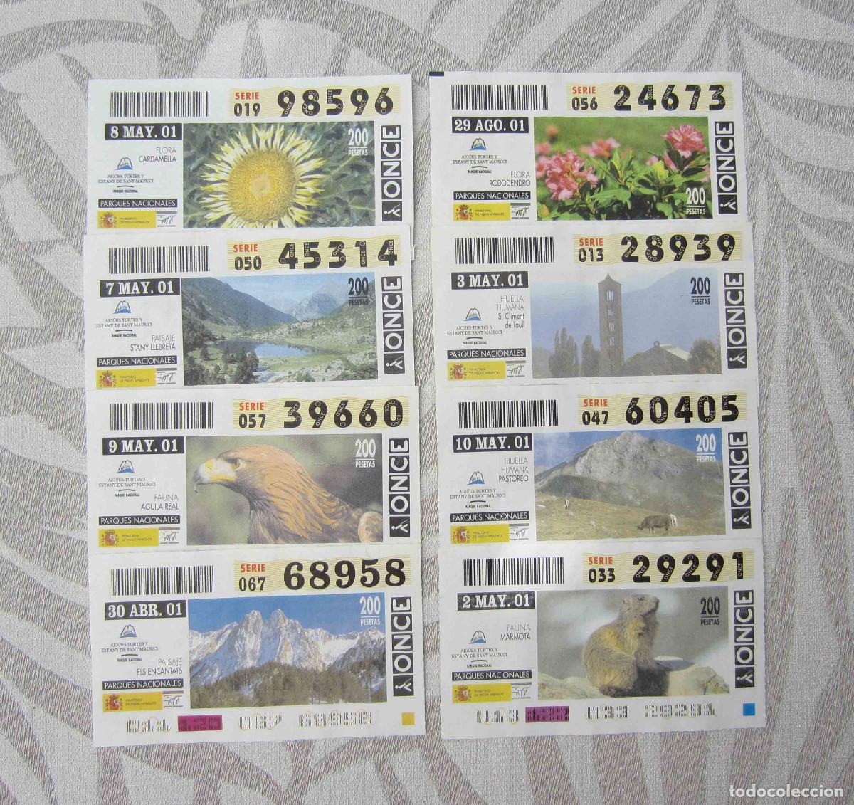 Cupones ONCE: CUPONES ONCE PARQUES NATURALES 2001 - Foto 10