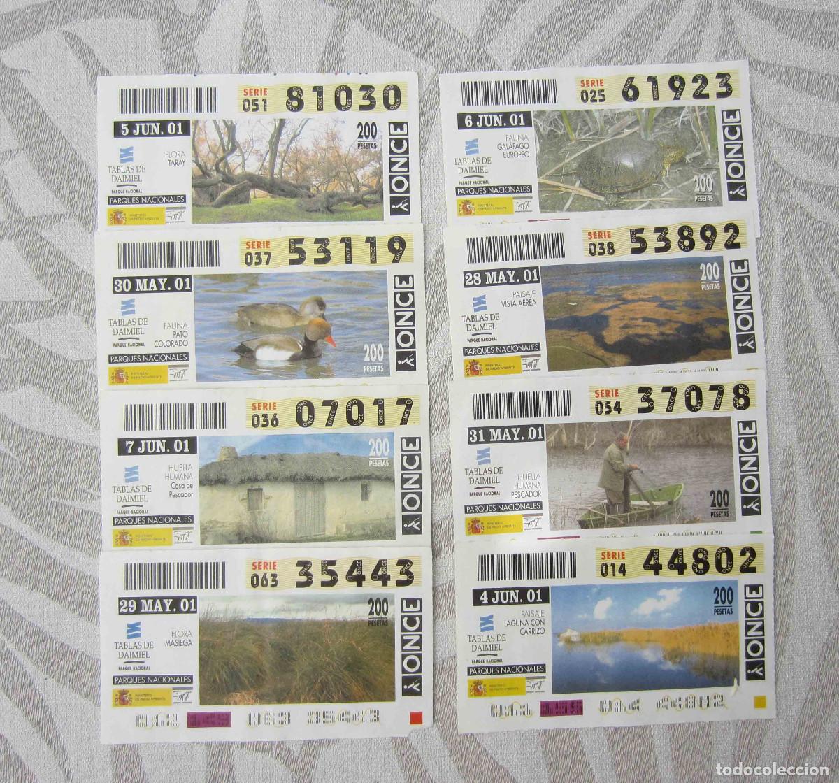 Cupones ONCE: CUPONES ONCE PARQUES NATURALES 2001 - Foto 11