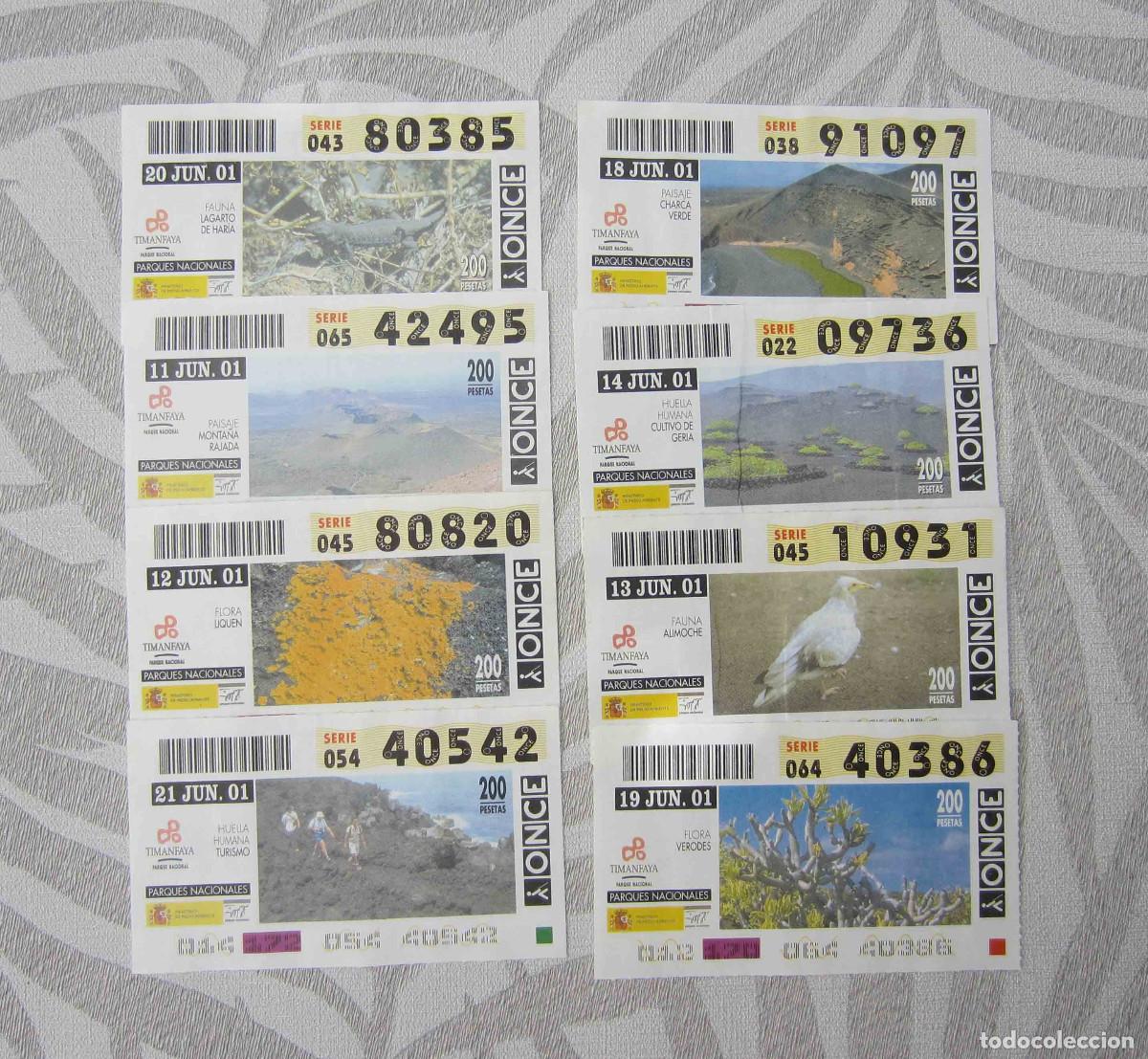 Cupones ONCE: CUPONES ONCE PARQUES NATURALES 2001 - Foto 12