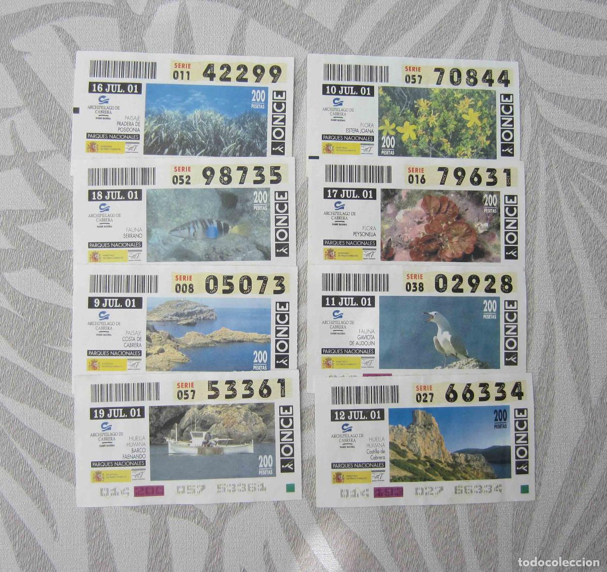 Cupones ONCE: CUPONES ONCE PARQUES NATURALES 2001 - Foto 13
