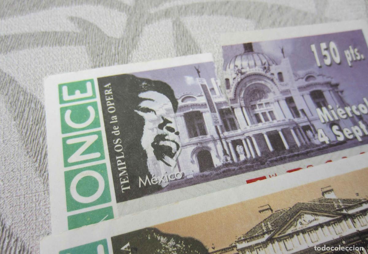 Cupones ONCE: CUPONES ONCE TEMPLOS DE LA OPERA 1996 - Foto 5