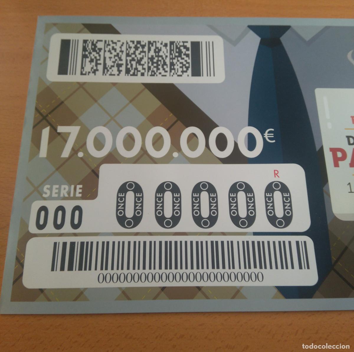 Cupones ONCE: parecido a poster o panel sorteo once dia padre extra 2018 - Foto 3