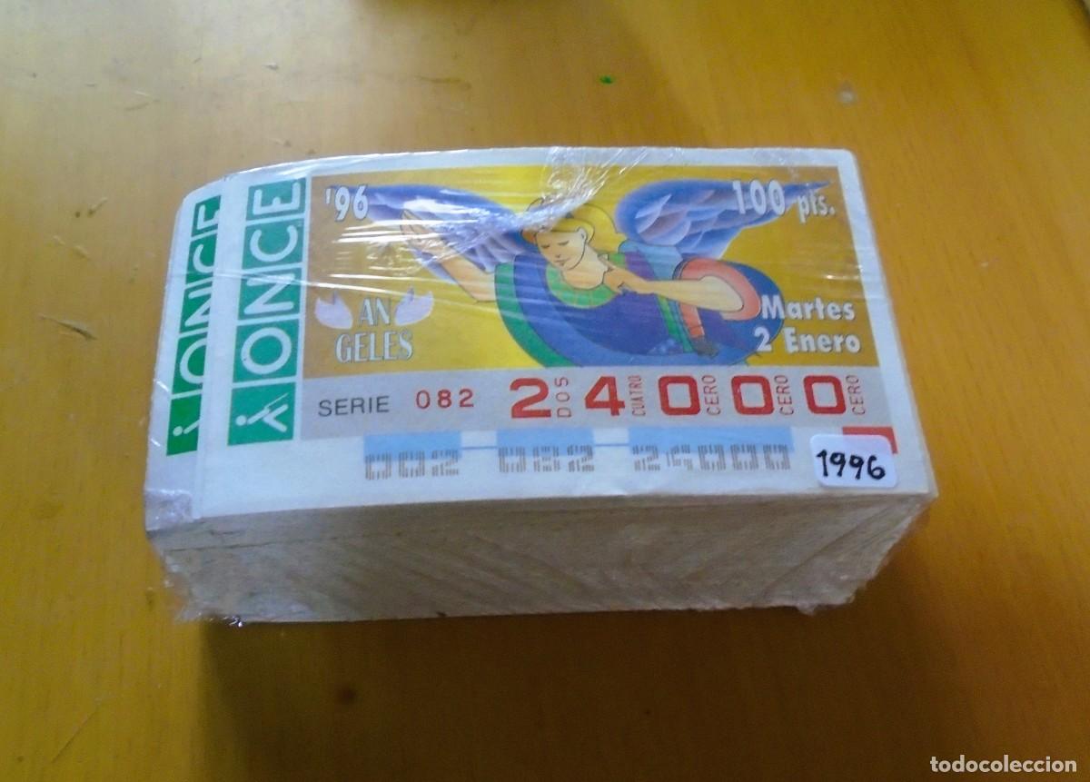 Cupones ONCE: CUP&Oacute;N ONCE . A&Ntilde;O COMPLETO 1996 - Foto 1