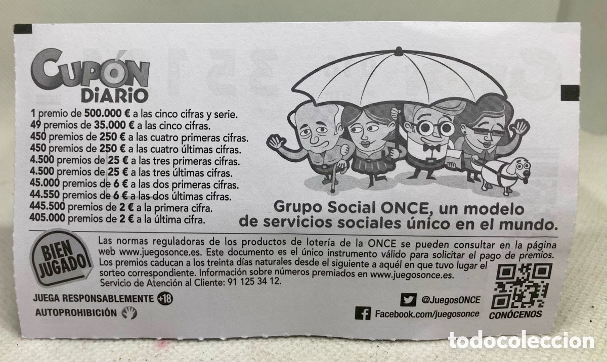 Cupones ONCE: CUP&Oacute;N ONCE nuevo del a&ntilde;o 2023 - Foto 2
