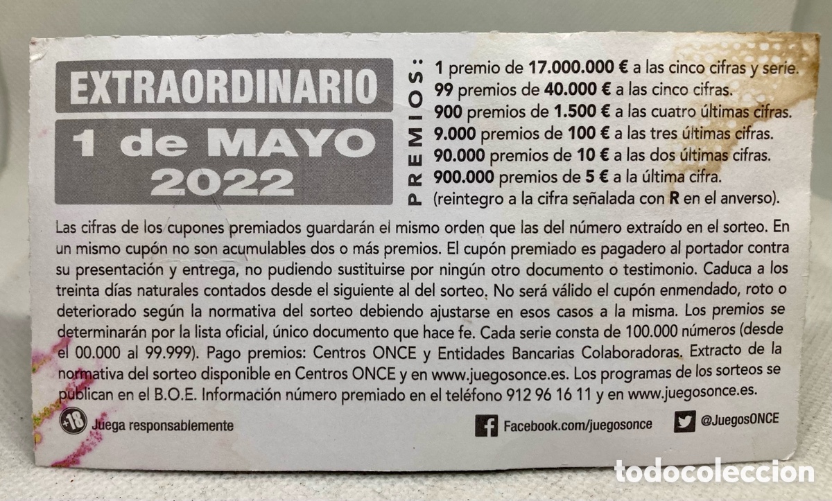 Cupones ONCE: CUP&Oacute;N ONCE - Foto 2