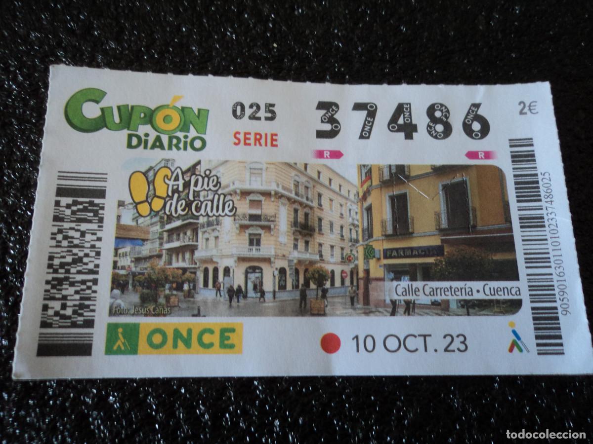 ONCE Coupons: CALLE CARRETERIA, CUENCA