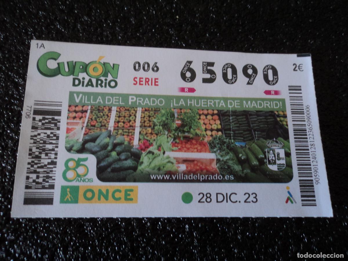 ONCE Coupons: VILLA DEL PRADO, LA HUERTA DE MADRID