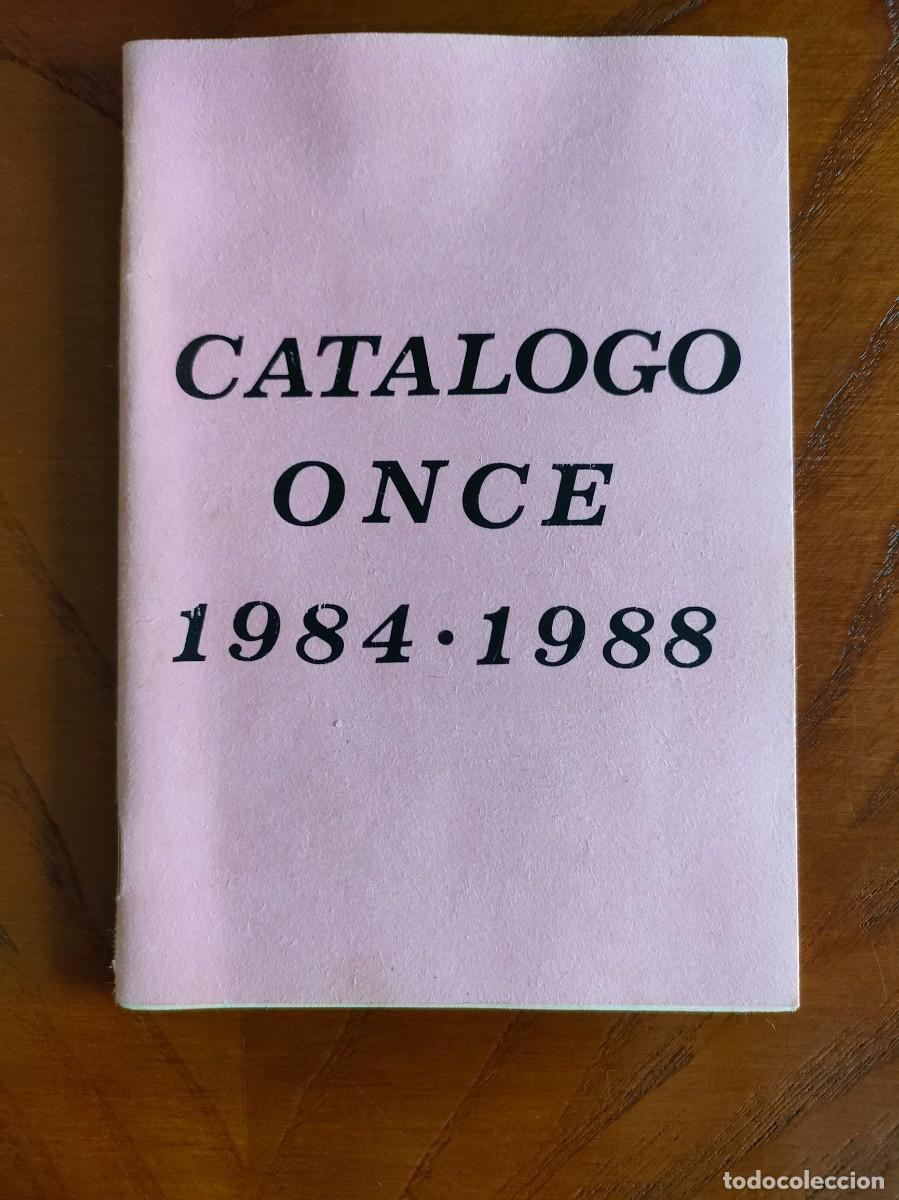 Cupones ONCE: CATALOGO ONCE 1984-1988 - Foto 1