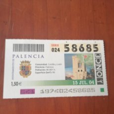 Cupones ONCE: CUPON ONCE PALENCIA