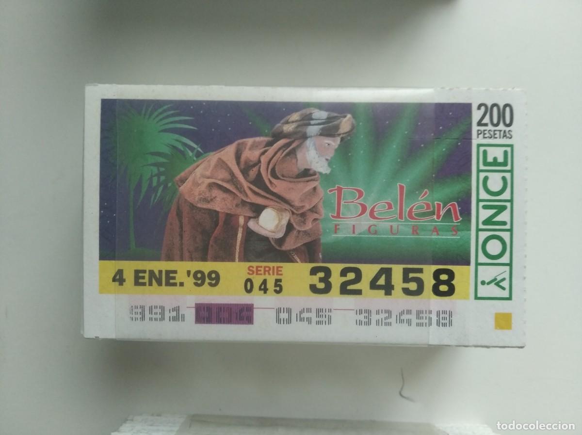 Cupones ONCE: CUPONES DE LA ONCE. A&Ntilde;O 1999 COMPLETO. - Foto 1