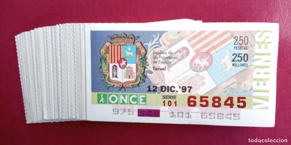 Cupones ONCE: coleccion completa de la once escudos provinciales - Foto 1