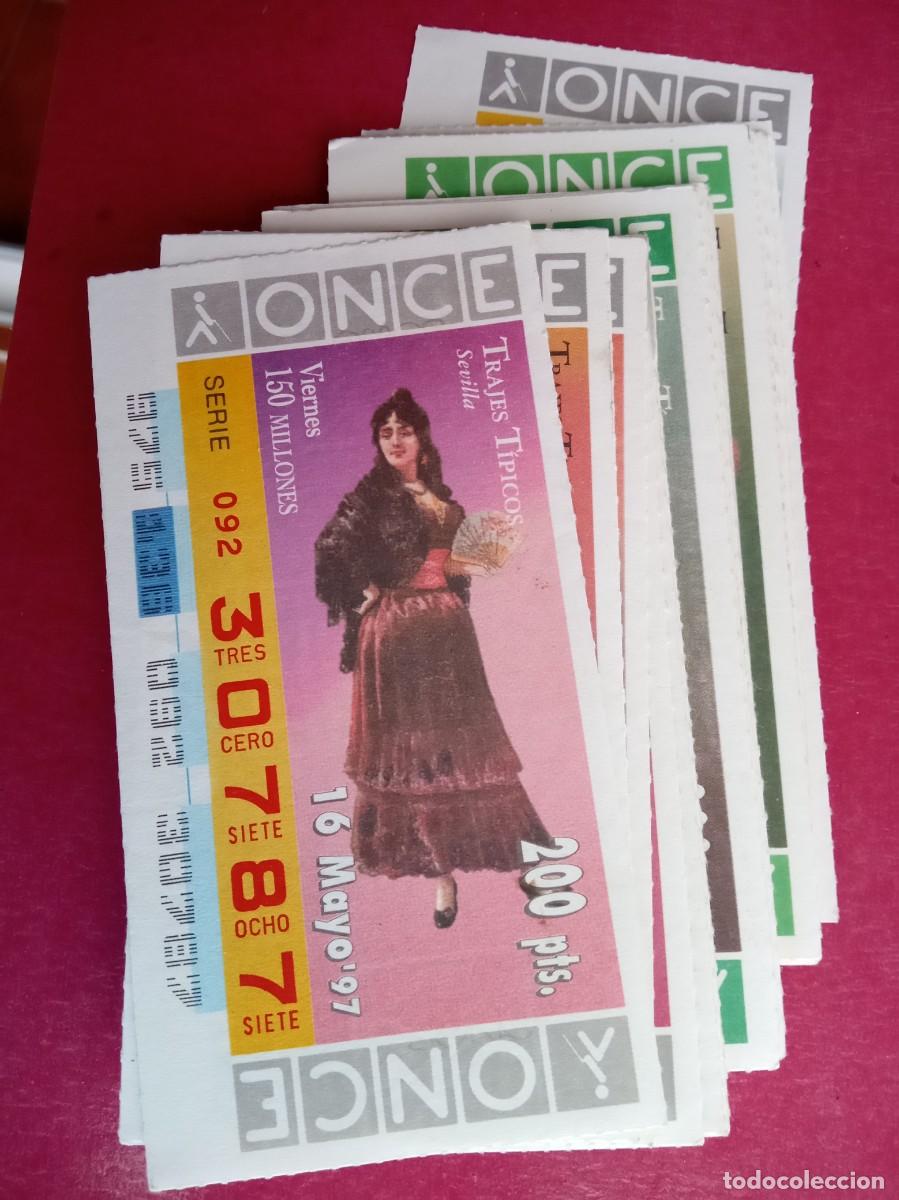 Cupones ONCE: coleccion completa de la once trajes t&iacute;picos regionales