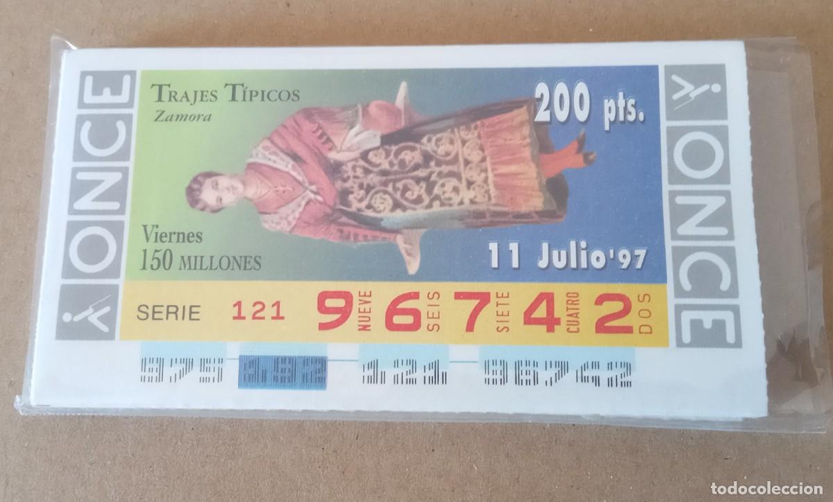 Cupones ONCE: colecci&oacute;n completa de la ONCE de trajes regionales
