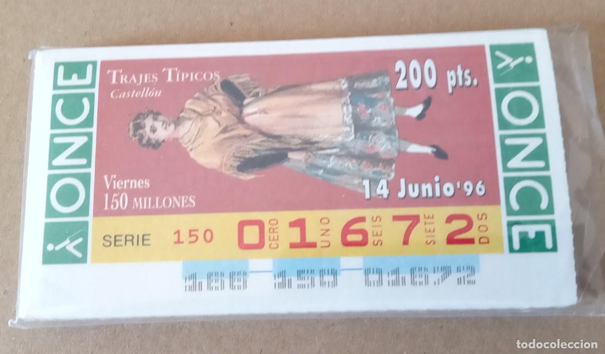 Cupones ONCE: colecci&oacute;n completa de la ONCE de trajes regionales - Foto 1