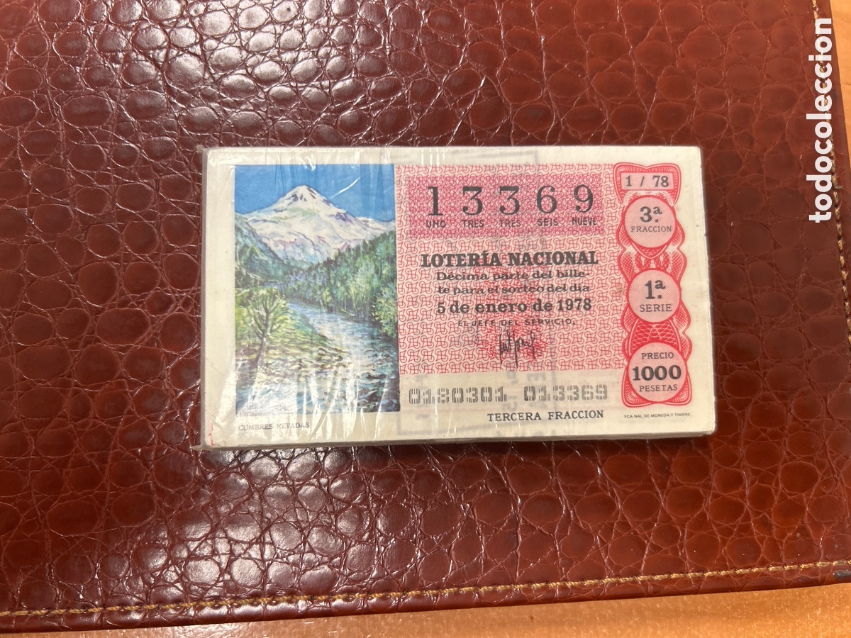 Cupones ONCE: Loteria A&ntilde;o 1978 Completo - Foto 1