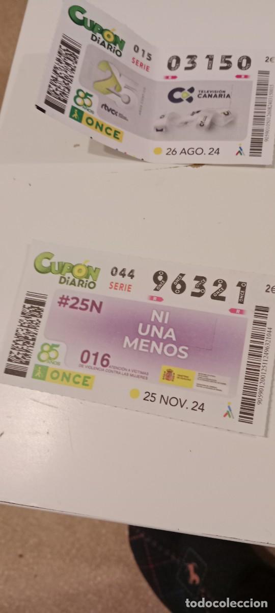 Cupones ONCE: C-MEM CUPON DE LA ONCE NI UNA MENOS - Foto 1