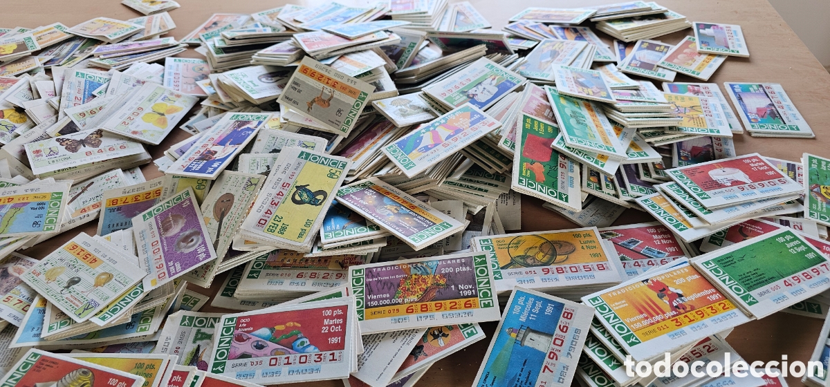 Cupones ONCE: Lote de cupones de la ONCE - Foto 4
