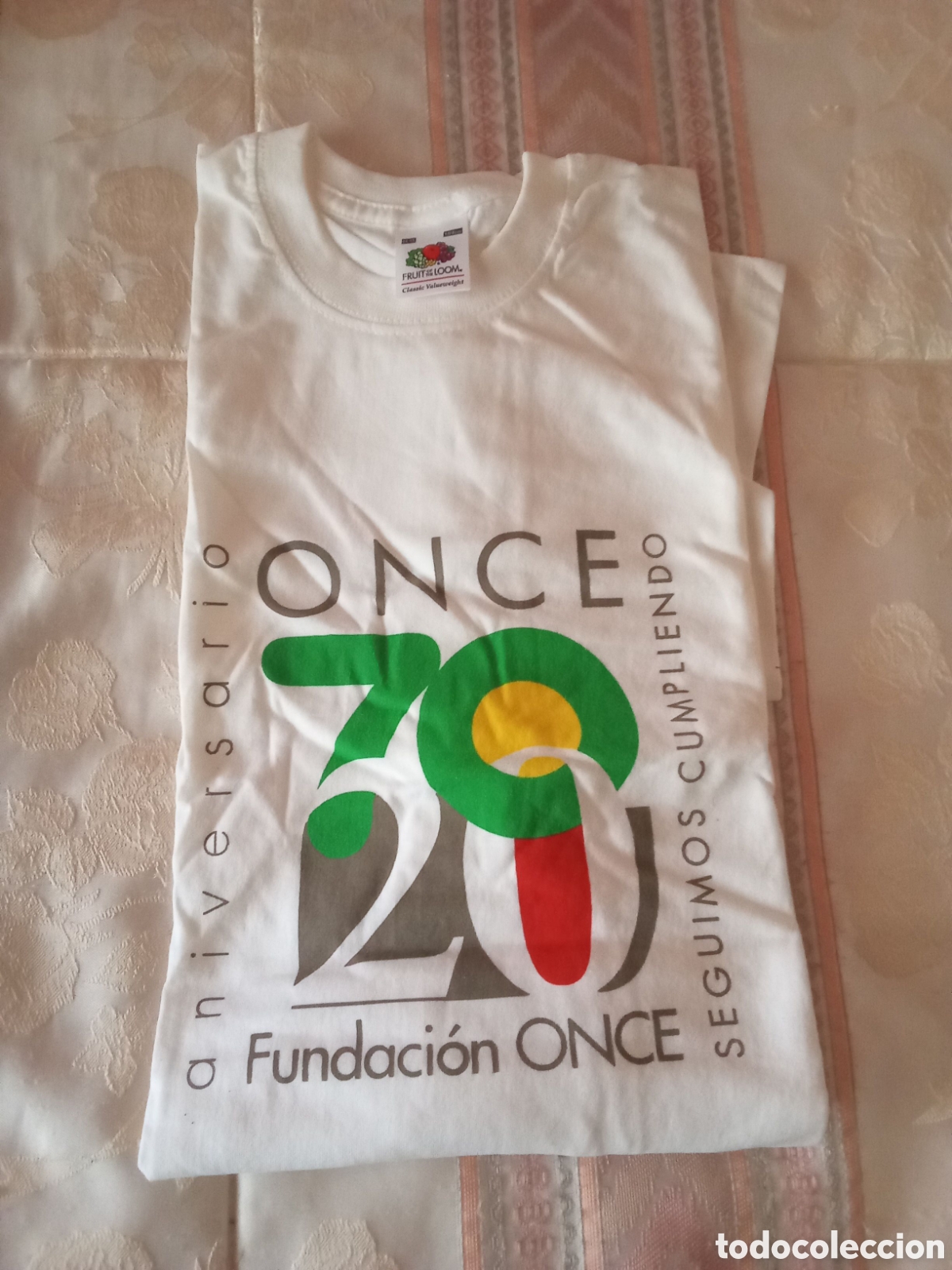 Cupones ONCE: CAMISETA DE LA ONCE SIN ESTRENAR DEL ANIVERSARIO - Foto 1