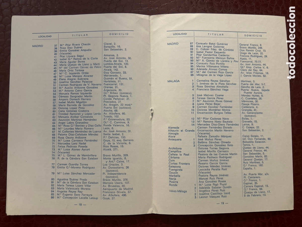 Cupones ONCE: Programa de Sorteos Loter&iacute;a Nacional 1971 Cuarto Trimestre - Foto 5