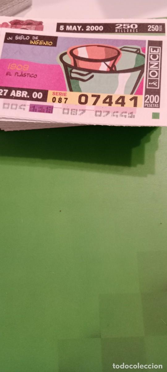 Cupones ONCE: CUPON DE LA ONCE DE 2000 EL DE FOTO C-LAMP - Foto 1