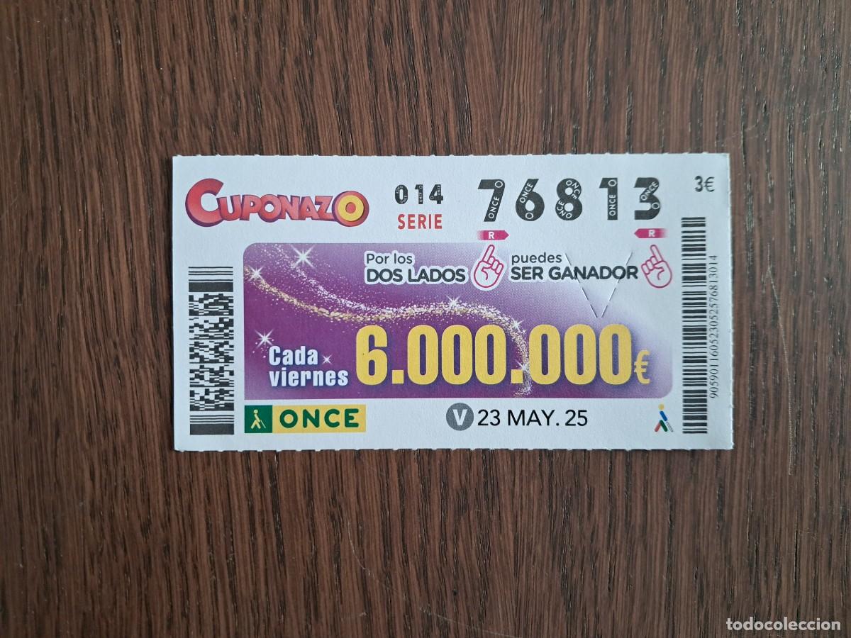 Cupones ONCE: cup&oacute;n once 23-05-25, cuponazo del viernes - Foto 1