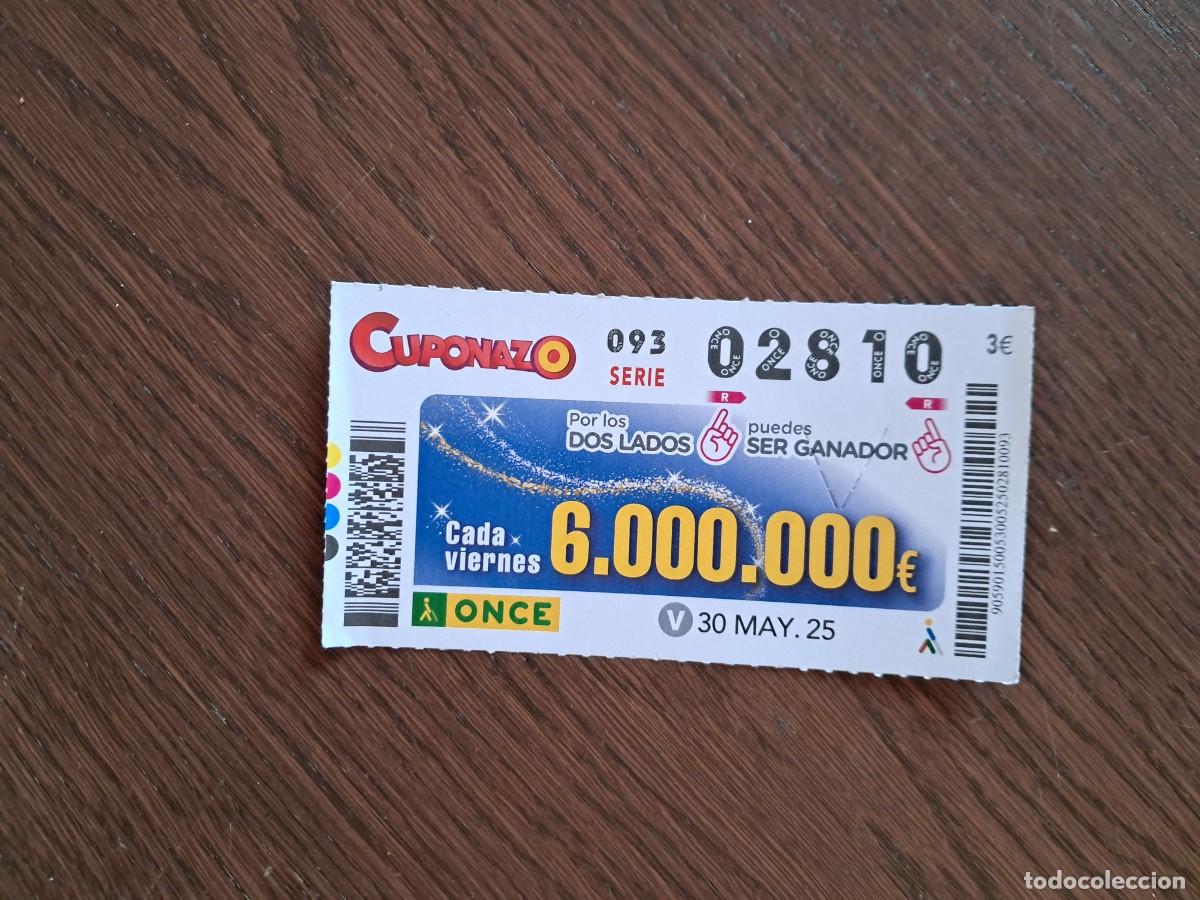 Cupones ONCE: cup&oacute;n once 30-05-25, cuponazo del viernes. - Foto 1