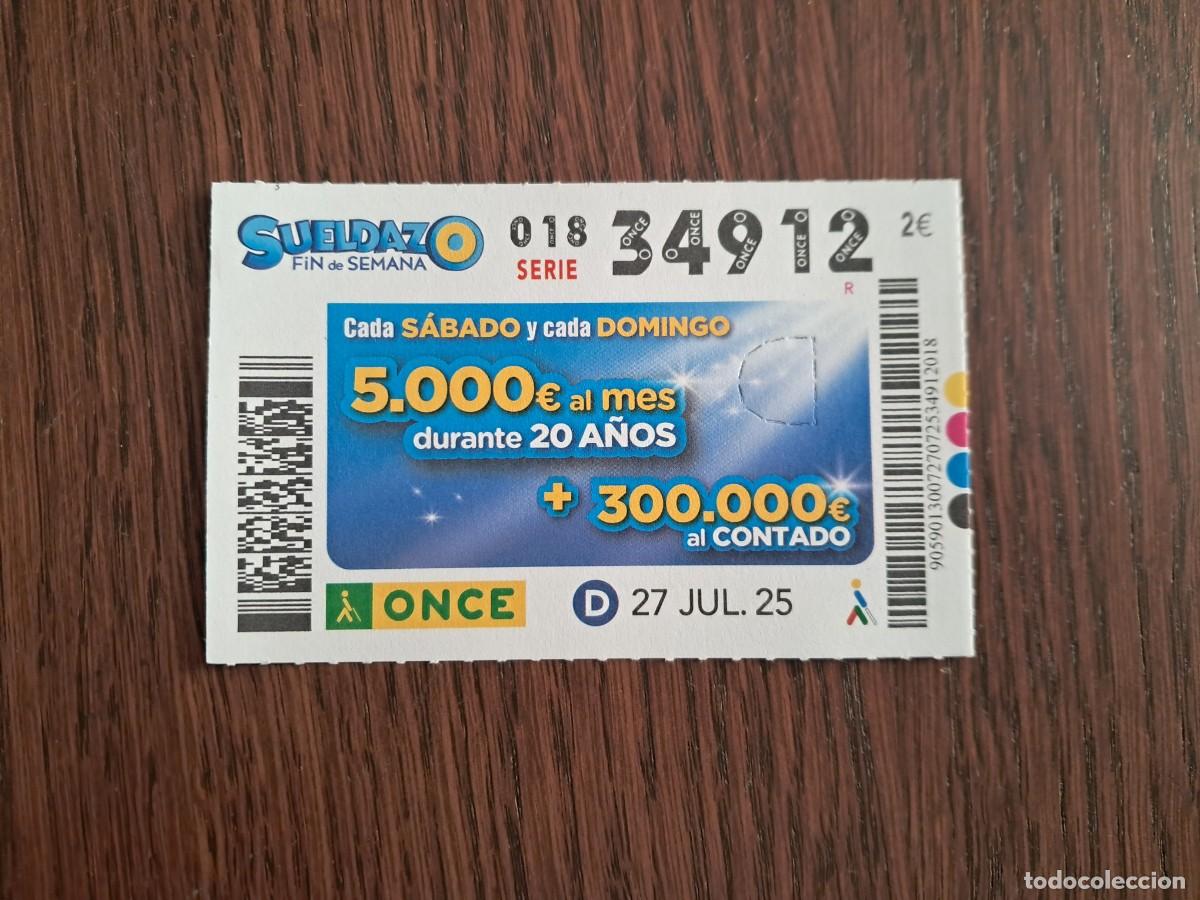 Cupones ONCE: cup&oacute;n once 27-07-25, sueldazo fin de semana. - Foto 1