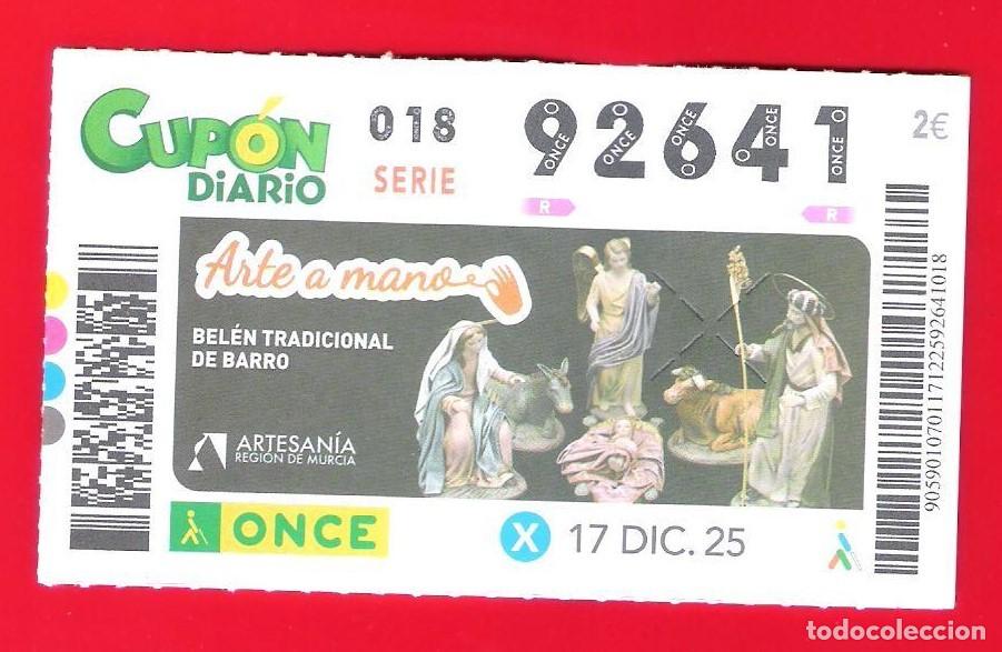 Cupones ONCE: Cup&oacute;n ONCE 17-DIC-2025 - 92641 - Foto 1