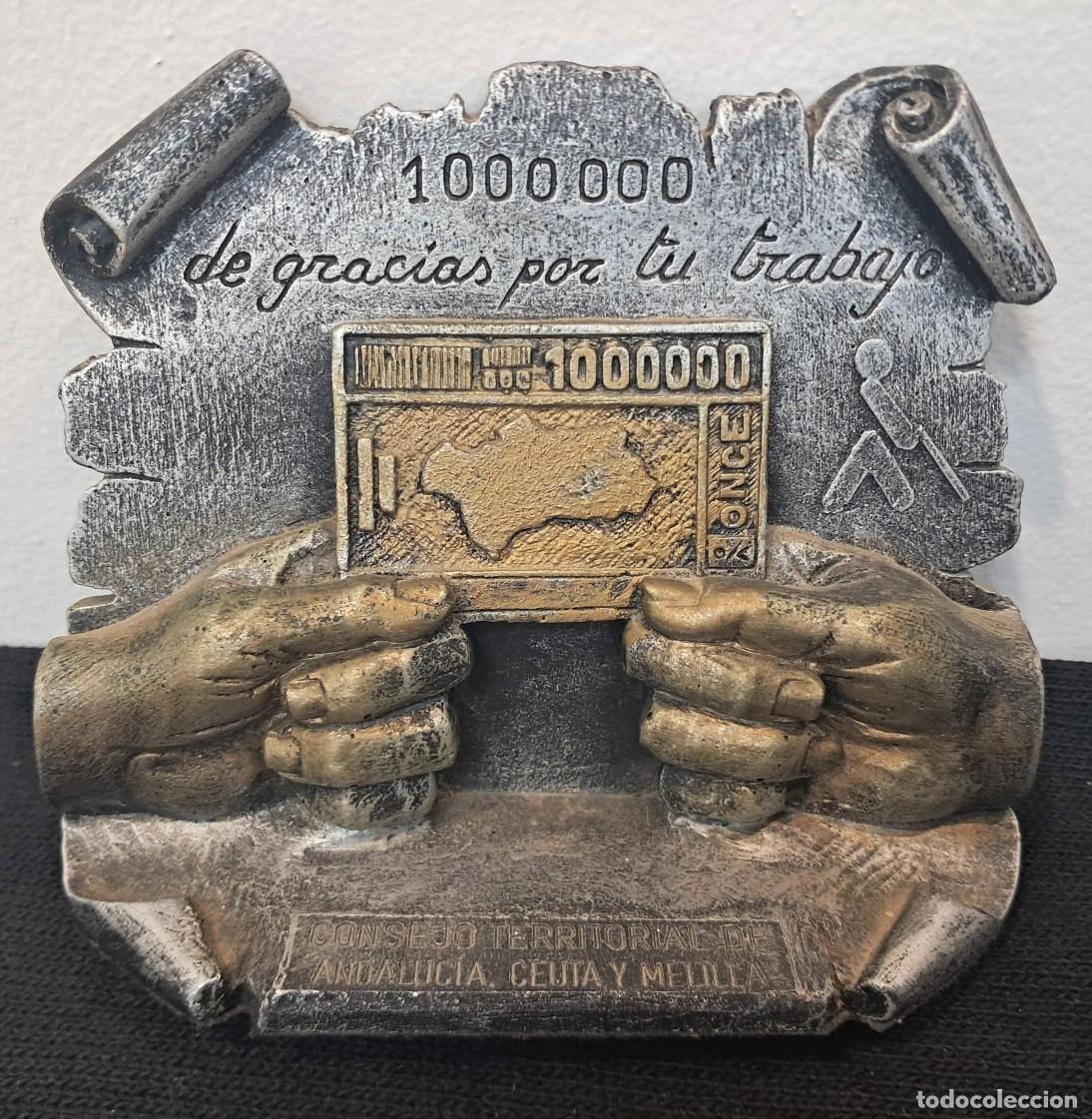 Cupones ONCE: PREMIO AL TRABAJO DE LA ONCE - Foto 1