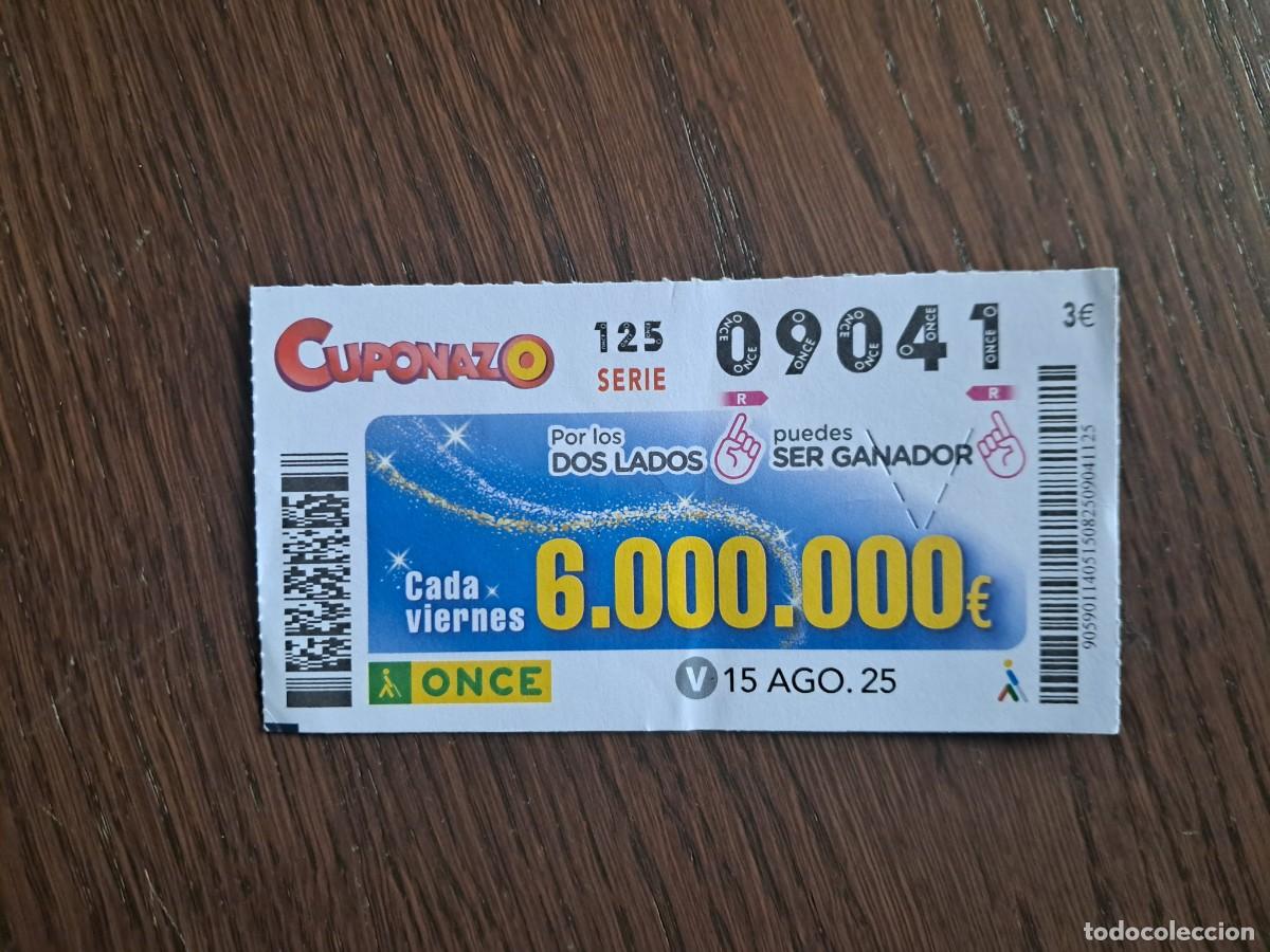 Cupones ONCE: cup&oacute;n once 15-08-25, cuponazo de la once. - Foto 1