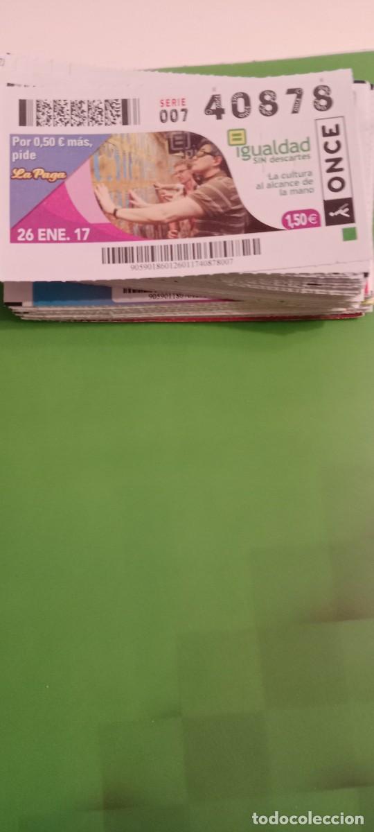 Cupones ONCE: CUPON DE LA ONCE ANTIGUO DE 2017 EL DE FOTO CC1 - Foto 1